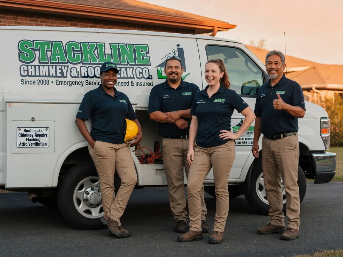 Chimney flashing repair company in Fannin, TX